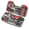 small red tool kit tools