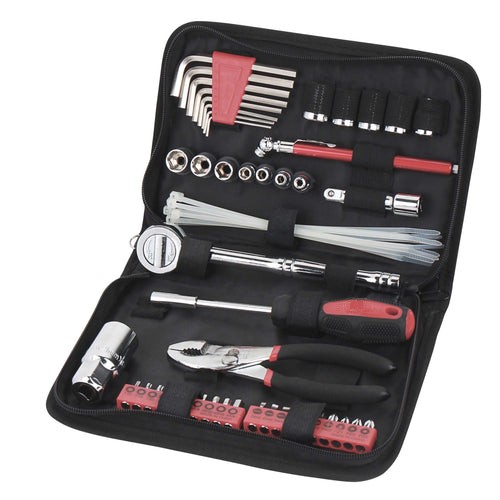 56 Piece Metric Auto Tool Set In Zipper Case 