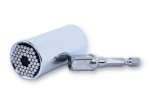 Universal Socket Tool and Power Drill Adapter