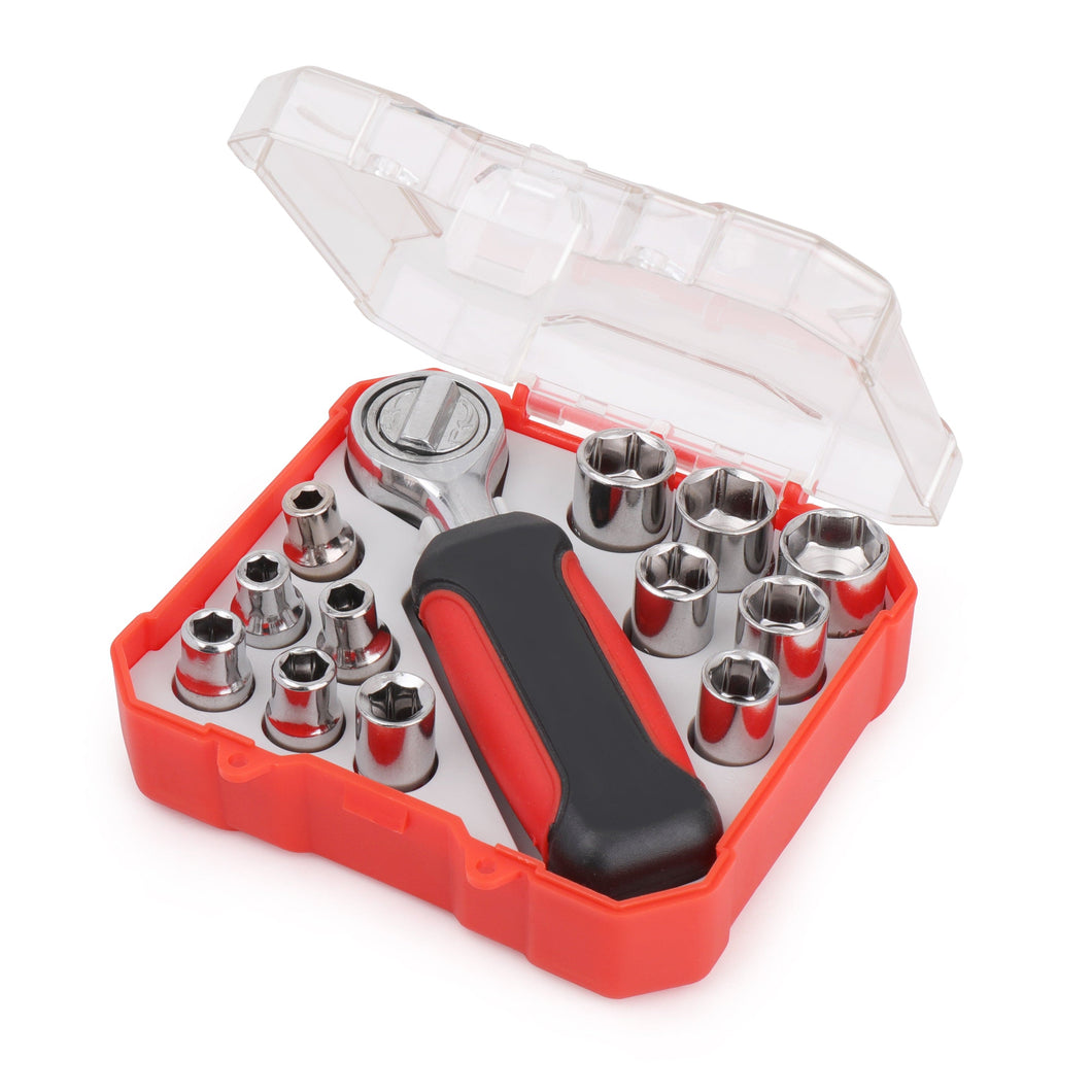 tools mini socket set with 1/4 inch sockets