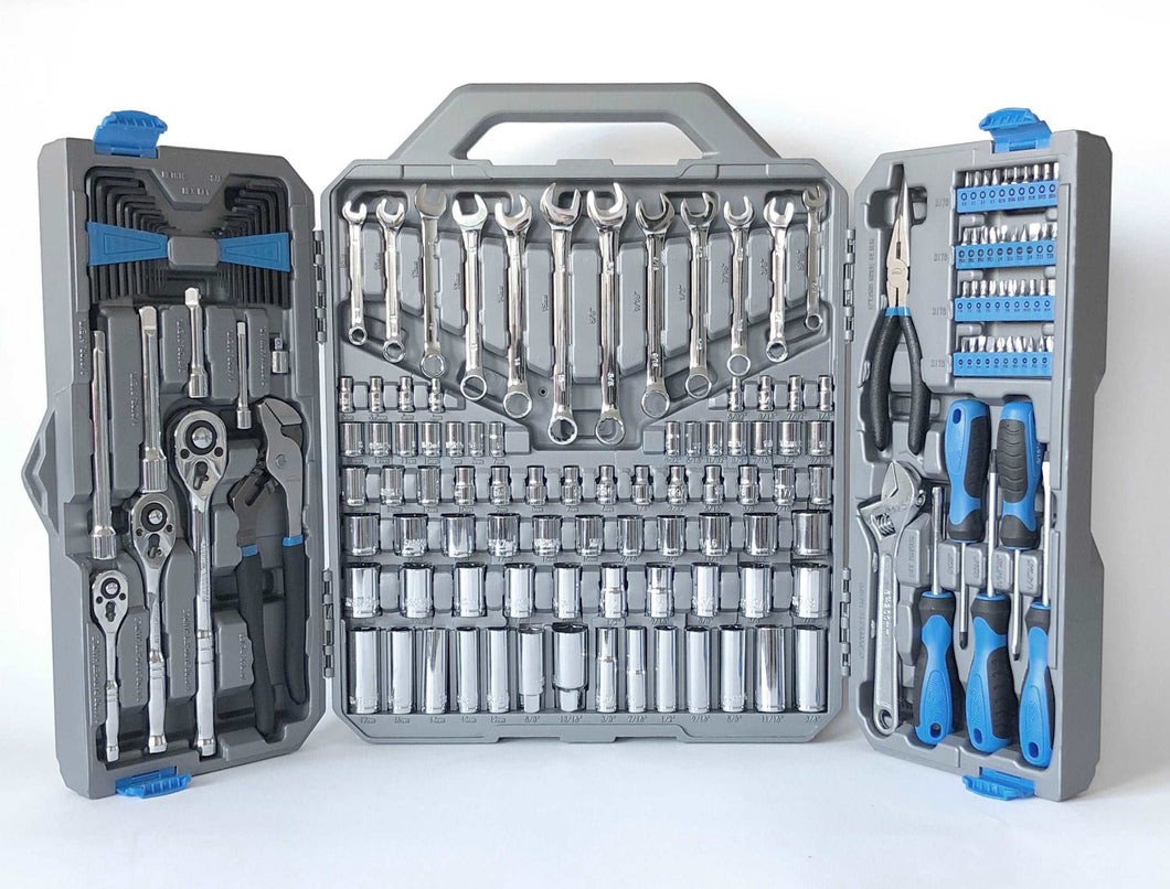 all in one garage tool set,  compact mechanics tool set, 